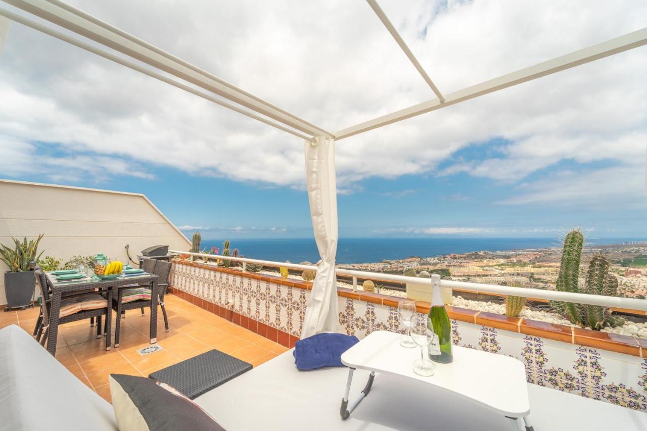 Luxury Penthouse 105M2,Bali Bed,Heated Pool,Sunset Apartment Costa Adeje  Bagian luar foto