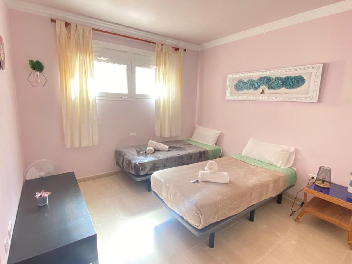 Luxury Penthouse 105M2,Bali Bed,Heated Pool,Sunset Apartment Costa Adeje  Bagian luar foto